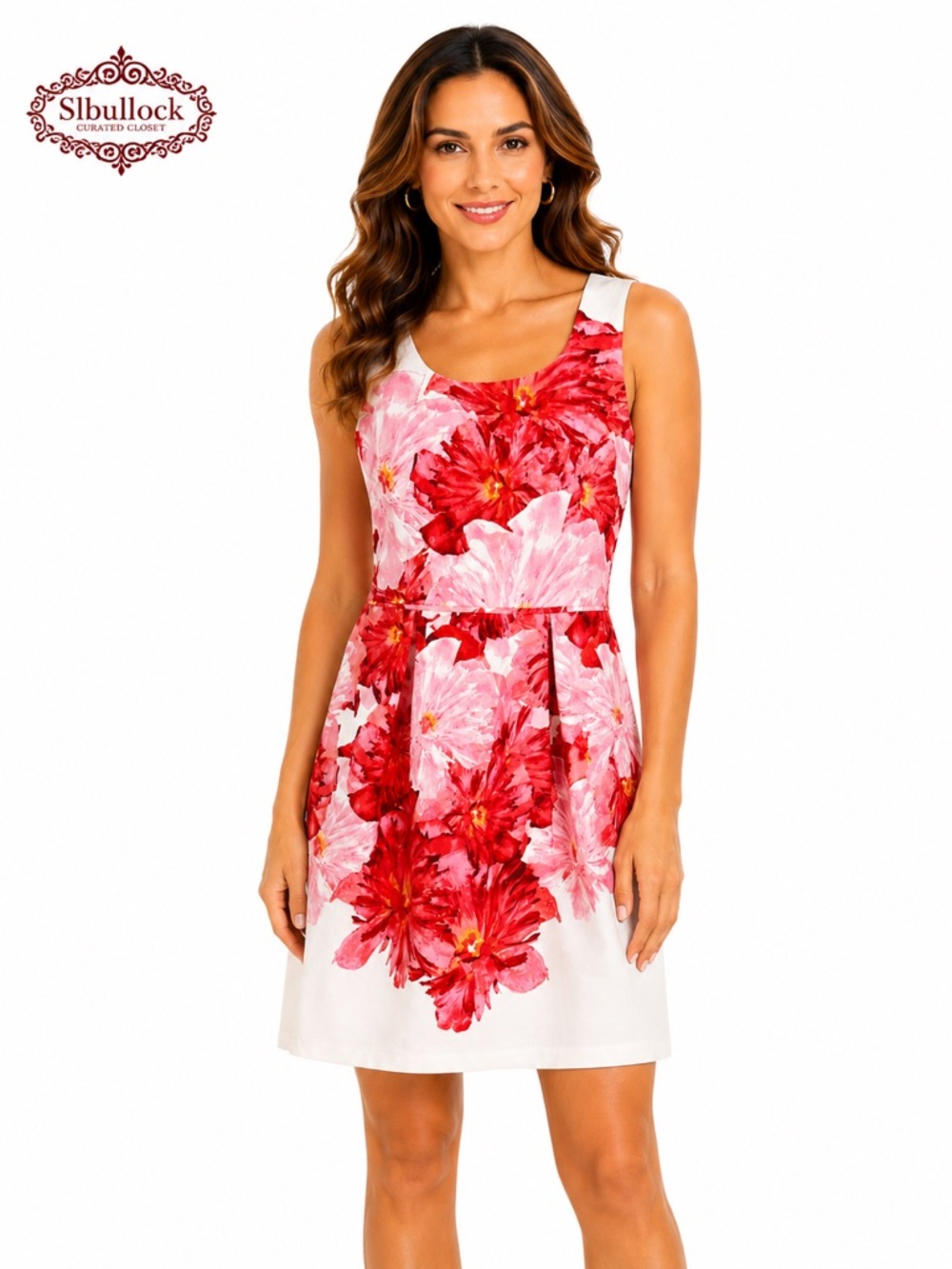 D36 Studio One New York Size 6 Floral Fit & Flare Dress | NWOT | Fully Lined